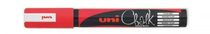 Uni Chalk Marker 5M Rood
