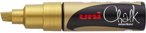 Uni Chalk Marker 8K Goud