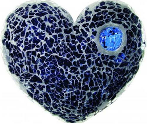 Sicherheitsglas 20x15 cm Blau