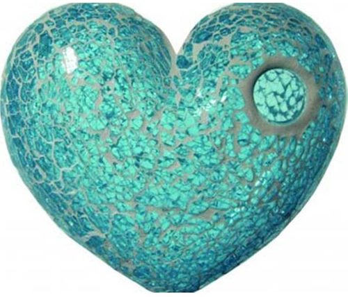 Veiligheidsglas 20x15 cm Turquoise