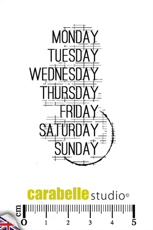 Ministempel Monday Tuesday ...