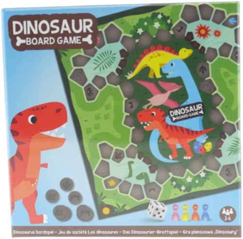 Wins Bordspel Dinosaurussen - Voor 2 Spelers