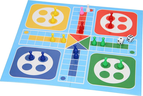 Board game 2-in-1 Game of Goose and Ludo-3