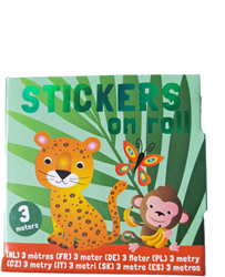 Wins Stickers op Rol 3m Safari