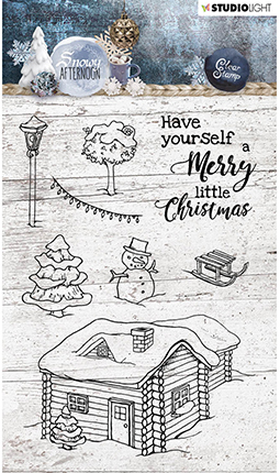 Studio Light Clear Stamps A6 Blokhut