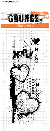 Studio Light Clear Stamp Harten 148x52,2 mm
