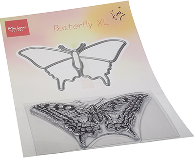 Marianne Design Stempel + Snijmal Tiny's Butterfly XL