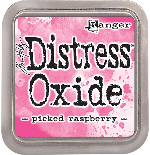 Tim Holtz Distress Oxide Ink Pad picked raspberry