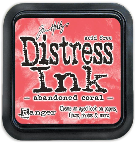 Tim Holtz Distress Inkt mini stempelkussen abandoned coral