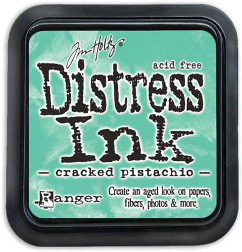 Tim Holtz Distress Inkt mini stempelkussen cracked pistachio