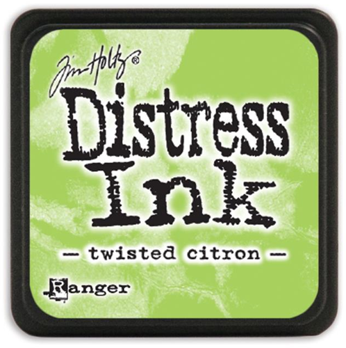 Tim Holtz Distress Inkt mini stempelkussen twisted citron