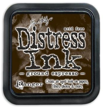 Tim Holtz Distress Inkt mini stempelkussen ground espresso