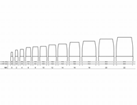 Tintoretto Marte Synthetisch Penseel Plat 0-2