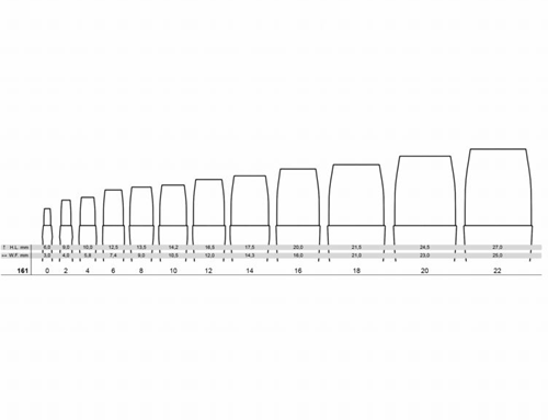 Tintoretto Marte Synthetisch Penseel Plat 0-2