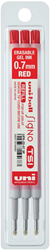 Uni Signo TSI Uitwisbare Pen Navulling Rood 3 stuks