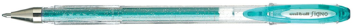 Uni Signo Gelpen Glitter Groen 1 mm