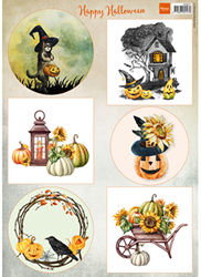 Marianne Design VK9571 Happy Knipvel Halloween A4