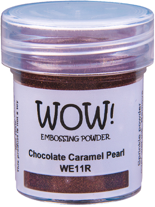 WOW! Embossing Poeder 15 ml Chocolate Caramel Pearl