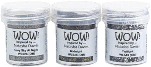 WOW! Embossing Poeder Set 3x15 ml Trio Moonlight