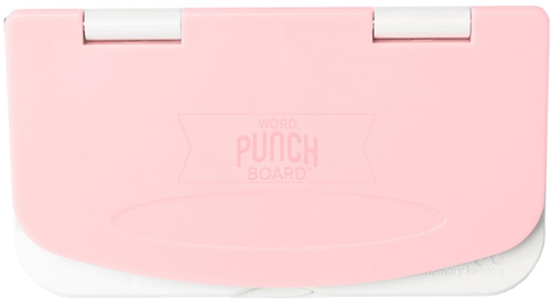 We R Memory Keepers Kleine Letters Punch Board