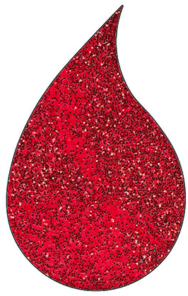 WOW! Embossing Poeder 15 ml Red Glitz