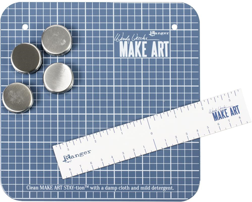 Wendy Vecchi Make Art Stay-tion 18x18 cm
