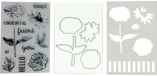 Wendy Vecchi Stempel- und Schablonenset „Andenken“.-3