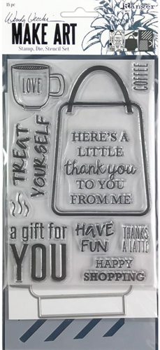 Wendy Vecchi Stamp Die & Stencil Set Shopping