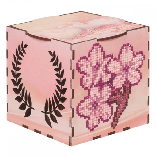 Wizardi Diamond Painting hout Sakura Houten box