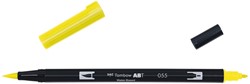 Tombow ABT Dual Brush Pen 055 Process Yellow