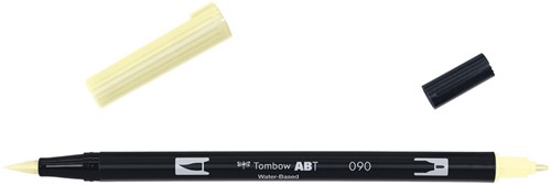 Tombow ABT Dual Brush Pen 090 Lemon Cream