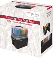 Tombow ABT Dual Brush Pen Set 108 pieces Marker Case-3