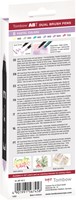 Tombow ABT Dual Brush Pen Set 6 stuks Pastel Colors-2