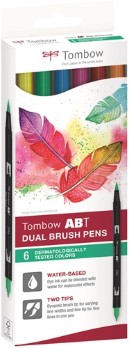 Tombow ABT Dual Brush Pen 803 Pink Punch