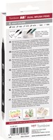 Tombow ABT Dual Brush Pen Set 6 stuks Gray Colors-2