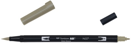 Tombow ABT Dual Brush Pen N57 Warm Gray 5