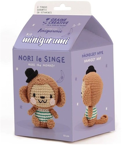 GC Amigurumi Haakpakket Aap Nori