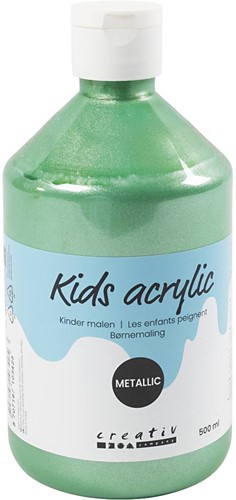 CC Kids Metallic Acrylverf Lichtgroen 500 ml