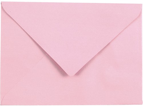 Enveloppen, roze, 11,5 x  16 cm