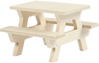 CC Picnic Bench, H: 5,5 cm, L: 8 cm, 1 pc-2