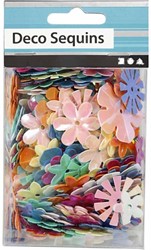 CC Pailletten Bloemen afm 5-20 mm 10gr