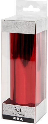 CC Deco Folie 15,5x50 cm Rood