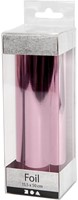 CC Deco Foil, pink, W: 15,5 cm, thickness 0,02 mm, 50 cm/ 1 roll