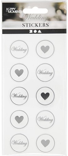 Stickers Hart Bruiloft-2