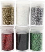 CC Glitter Set Mehrfarbig Weihnachten 6x5 gr-2