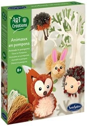 Art & Creations Pompoms Waldtiere