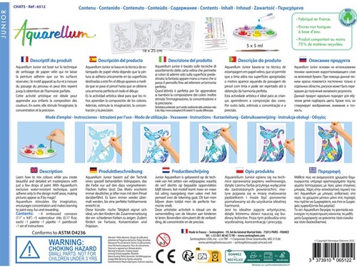 Aquarellum Junior Cats-3