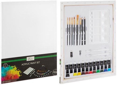 Nassau Acrylverf Set Start 27-delig