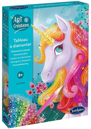 Art & Creations Diamantcanvas - Eenhoorn