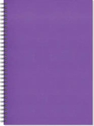 Artgecko Flashy Spiraal Schetsboek Portret 150gr 40 vel Wit Paarse Omslag